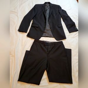 Calvin Klein - Slim Fit 2-Piece Suit - black - size 36R